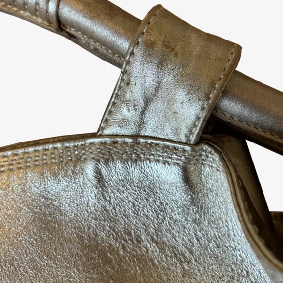 Loewe Gold Nappa Aire Leather Bag - Picture 4 of 7